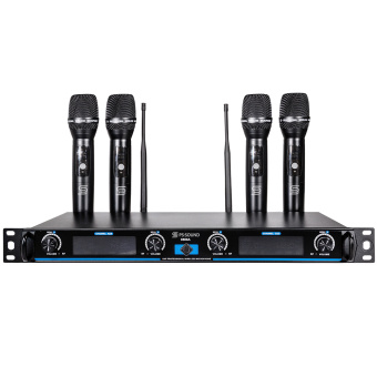 PS-SOUND WRM-UHF9500, радиосистема с четырьмя ручными передатчиками, UHF