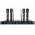 PS-SOUND WRM-UHF9500, радиосистема с четырьмя ручными передатчиками, UHF
