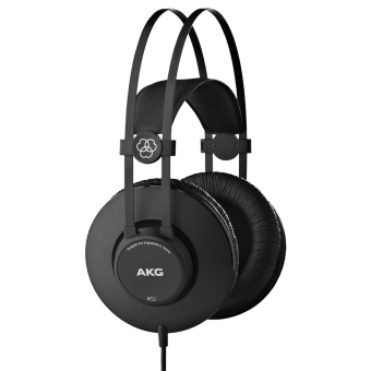 AKG K52, динамические мониторные наушники, 200мВт, 18Гц-20кГц, закрытые