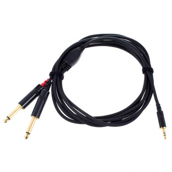 Cordial CFY 1,5 WPP, кабель готовый mini-Jack stereo на 2xJack, 1,5м