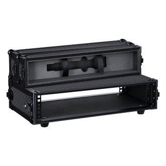 BELCASE RС-2502M-F, 443x530x120мм, кейс рэковый для радиомикрофонов, рабочая глубина 25см, 2U, Black Edition