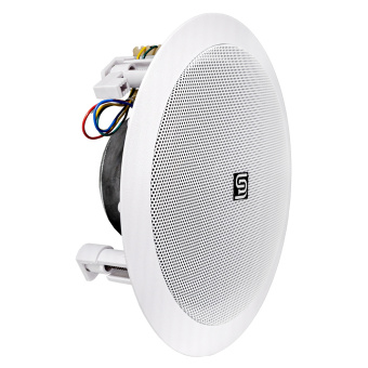 PS-SOUND LTH-8316, потолочная акустическая система, 6"+tw, 30/15Вт на 100В, 90Гц-20кГц, d200мм