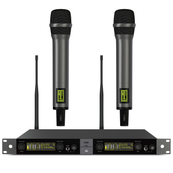 FBW U2000R/U1000HT*2, радиосистема с двумя ручными передатчиками, UHF