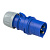PCE 013-6, вилка кабельная, 16A/230V/1P+N+E/IP44
