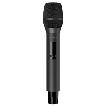 ОКТАВА OWS-U1200HD01L02B, радиосистема с ручным и поясным передатчиками, головным и петличным микрофонами, UHF