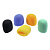 OMNITRONIC MICROPHONE WINDSHIELD SET, ветрозащита микрофона, цветная, набор из 5шт.