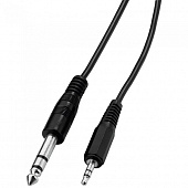 Monacor ACS-2635, кабель готовый Jack stereo на mini-Jack stereo, 2м