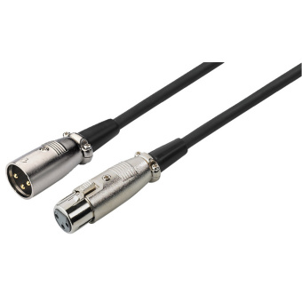 MONACOR MEC-1500/SW, кабель готовый XLR/XLR, 15м