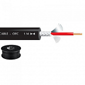 Stage Line MLC-150/SW, кабель микрофонный 1х0.7мм.кв., диаметр 6.8 мм, черный