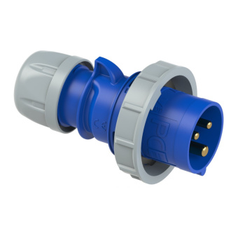 PCE 0132-6, вилка кабельная, 16A/230V/1P+N+E/IP67