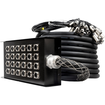 PS-SOUND STB-1608-30, сценический мультикор, 16вх./8вых., 30м