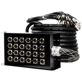 PS-SOUND STB-1608-30, сценический мультикор, 16вх./8вых., 30м