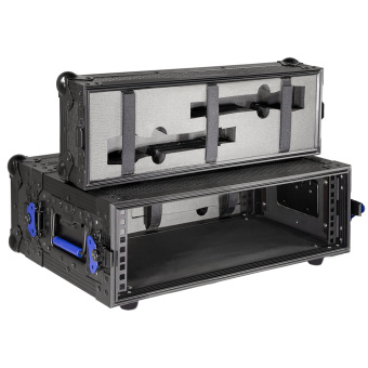 BELCASE RС-2503M-F, 4443x530x165мм, кейс рэковый для радиомикрофонов, рабочая глубина 25см, 3U, Black edition