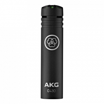 AKG С430, конденсаторный инструментальный микрофон, 20-20000Гц