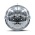 PS-LIGHT MIB-40W, зеркальный шар, 40см, привод, серебряные зеркала