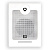 PS-SOUND LBG-502B, настенная акустическая система, 6"+2", 10/5Вт на 100В, 130Гц-16кГц, белая