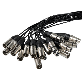 PS-SOUND STB-1608-30, сценический мультикор, 16вх./8вых., 30м