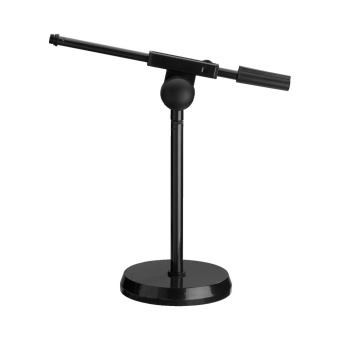 STAGE LINE MS-100/SW, микрофонная cтойка малая, журавль, круглое основание